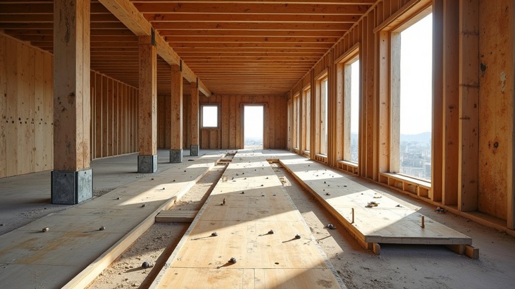 strengthening floors and joists