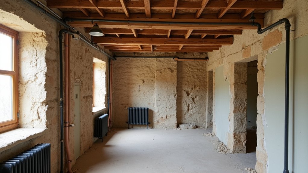 upgrade utilities and insulation